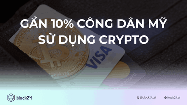 Gần 10% Công Dân Mỹ Dùng Crypto