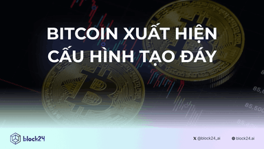 Bitcoin đang xuất hiện cấu hình tạo đáy 