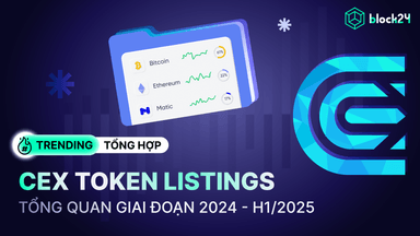 Toàn cảnh hoạt động Listing Token trên CEX (2024 - H1/2025)