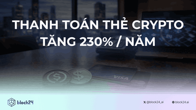 Thẻ Thanh Toán Crypto Tăng 230% Nhờ Stablecoin