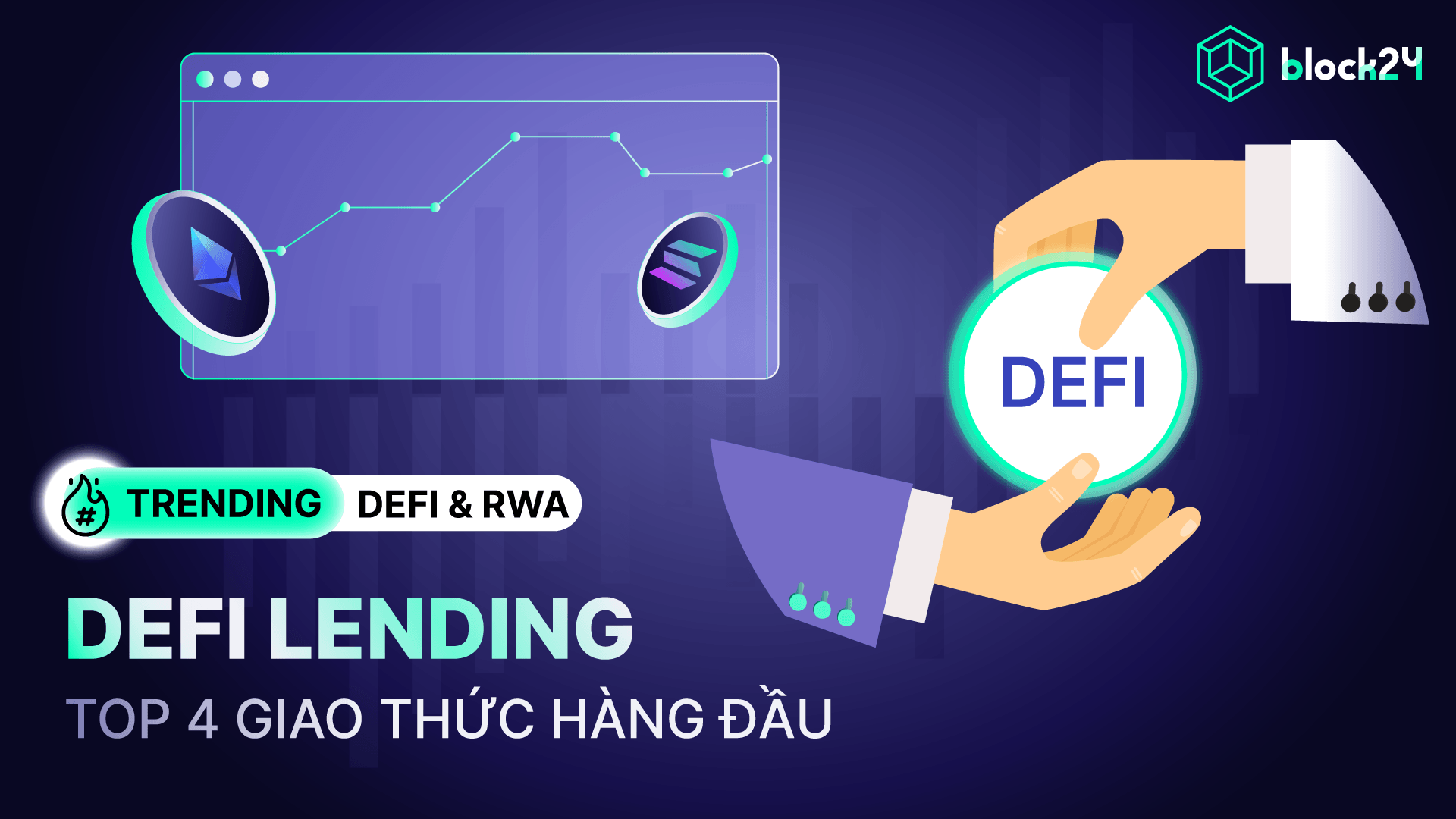 Sóng tăng trưởng của Lending & Top 4 giao thức hàng đầu