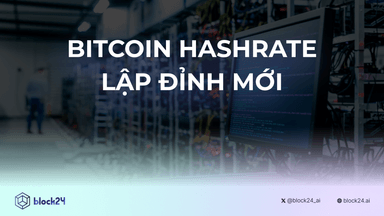 Bitcoin Hashrate lập đỉnh mới