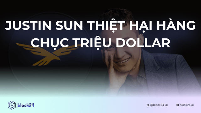 Justin Sun Lỗ Hàng Chục Triệu USD vì WLFI