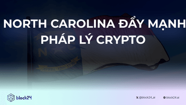 North Carolina đẩy mạnh khung pháp lý cho tài sản số và stablecoin