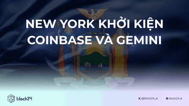 New York tuyên chiến với Coinbase và Gemini