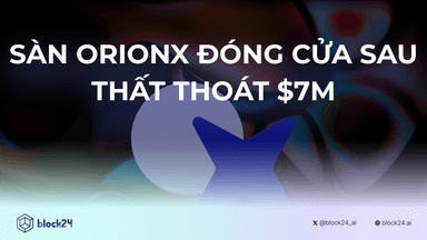 Orionx đóng cửa sau khi thất thoát 7 triệu USD