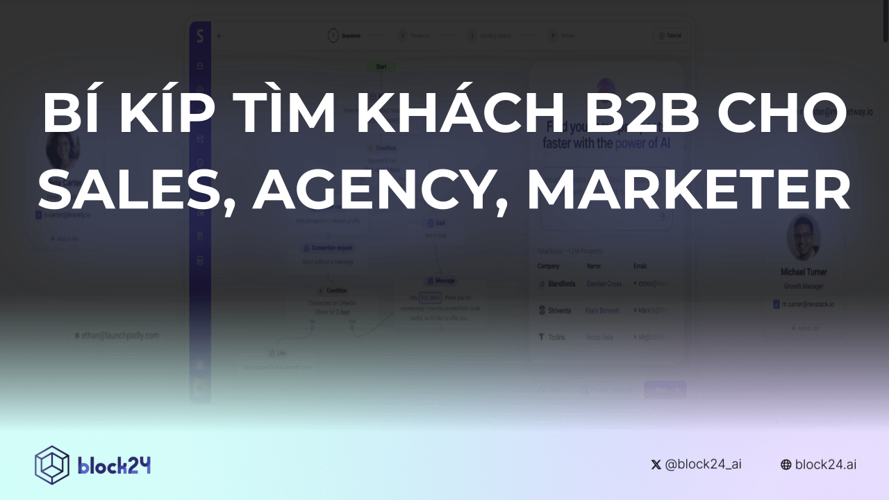 Bí Kíp Tìm Khách B2B Cho Anh Em Sales, Agency & Marketer