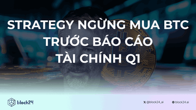 Strategy tạm nghỉ mua Bitcoin trước thềm báo cáo tài chính Q1