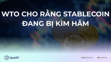 WTO cho rằng Stablecoin đang bị kìm hãm