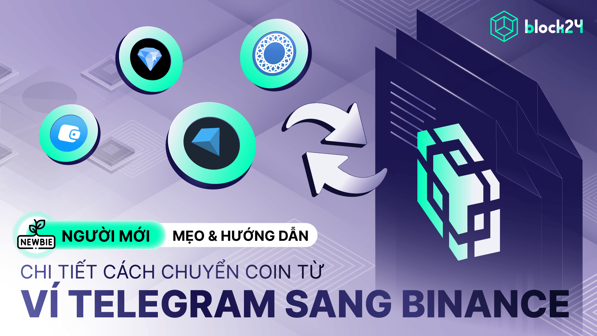 Cách chuyển token từ ví Telegram sang Binance cập nhật mới nhất 2025