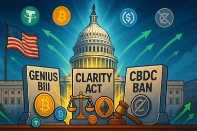 Ba dự luật Crypto Week này sẽ ảnh hưởng lớn tới market tuần tới 14/7/2025