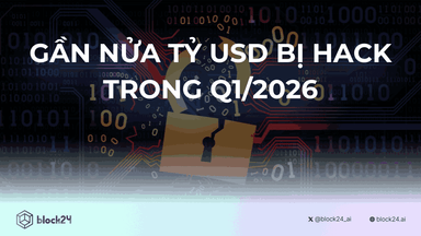 Gần nửa tỷ USD bị hack đầu năm 2026