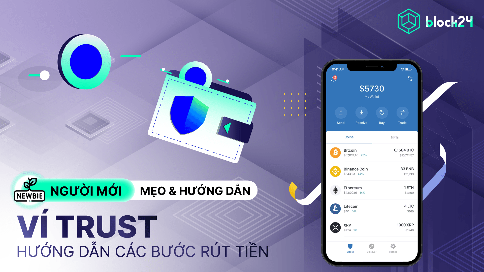 Hướng dẫn chi tiết cách rút coin từ ví Trust