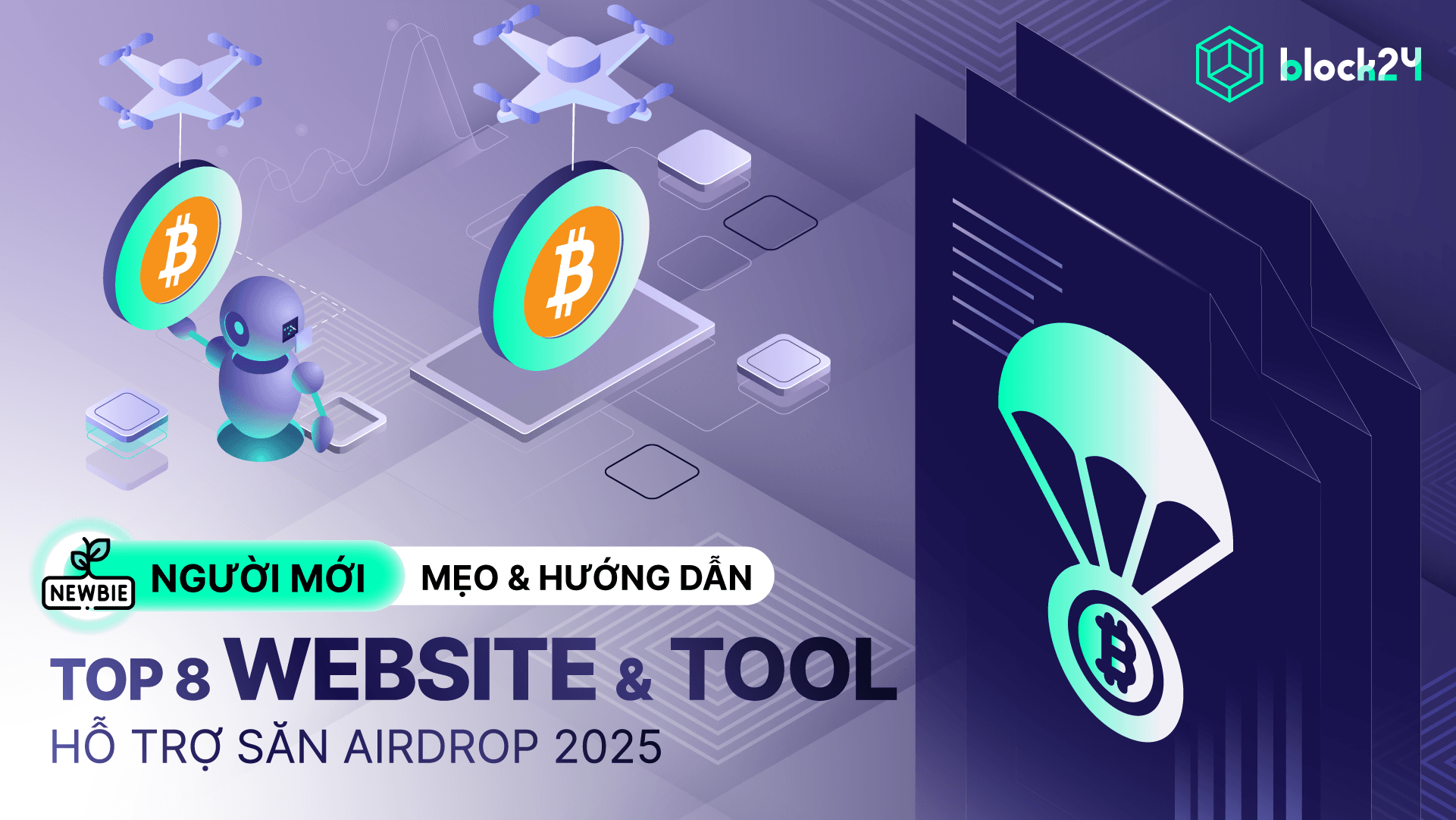 Top 8 website & tool phục vụ quá trình săn airdrop crypto 2025