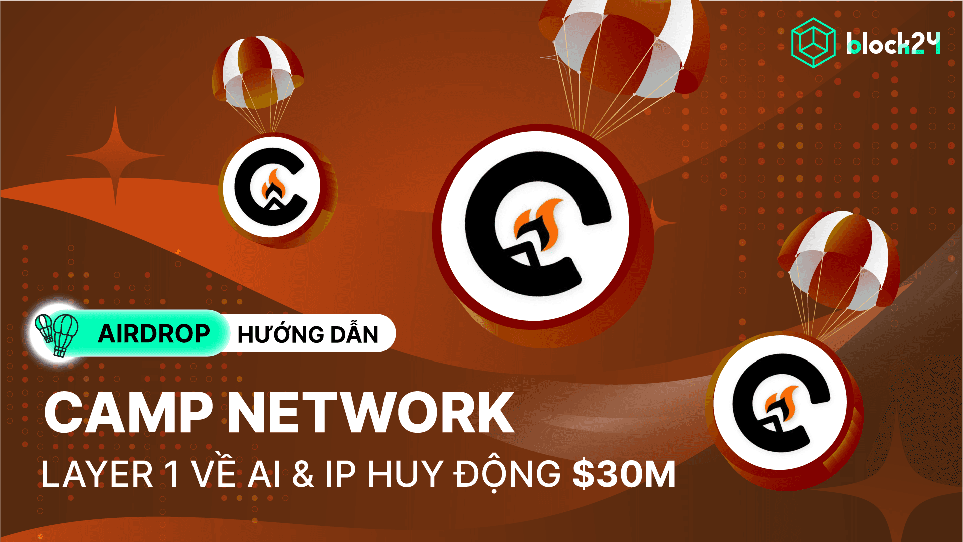 Hướng dẫn testnet Camp Network - Blockchain L1 huy động 30 triệu USD