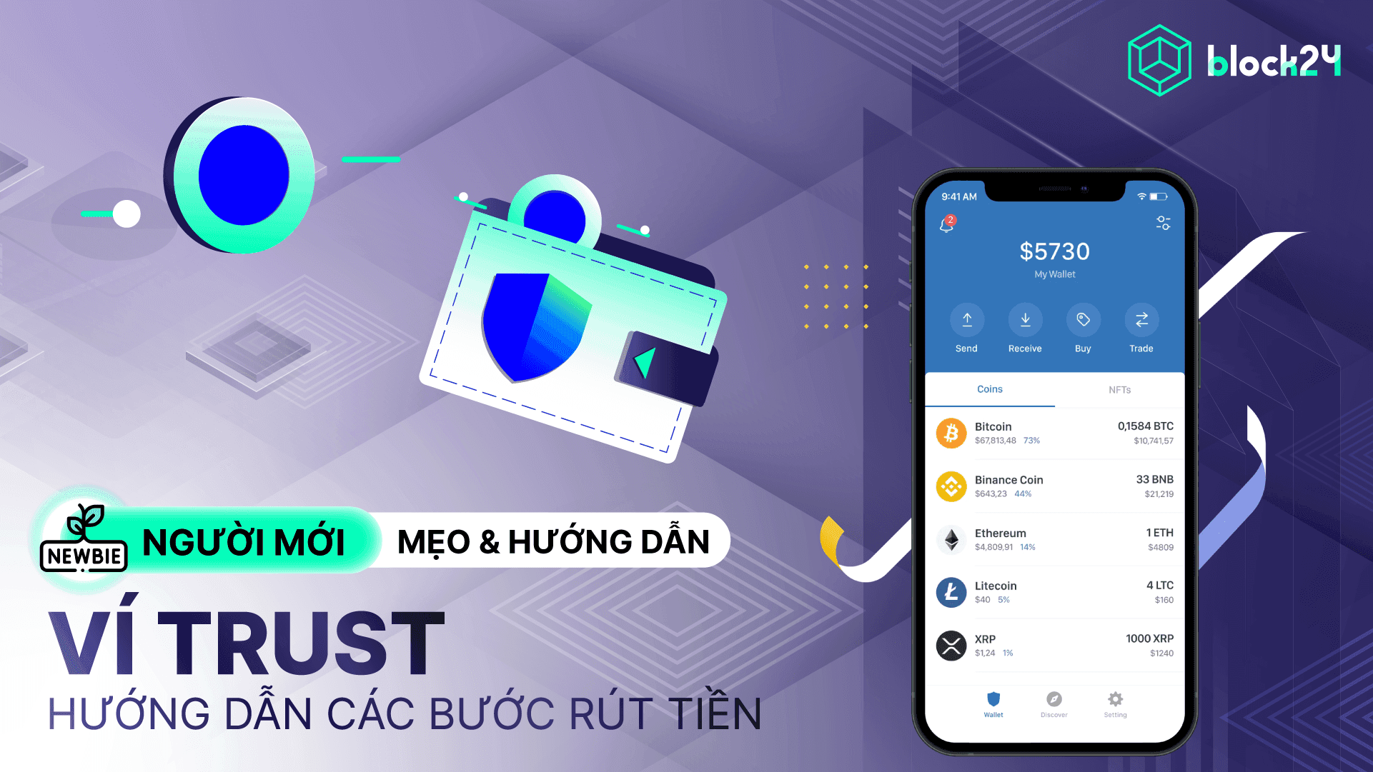 Hướng dẫn chi tiết cách rút coin từ ví Trust