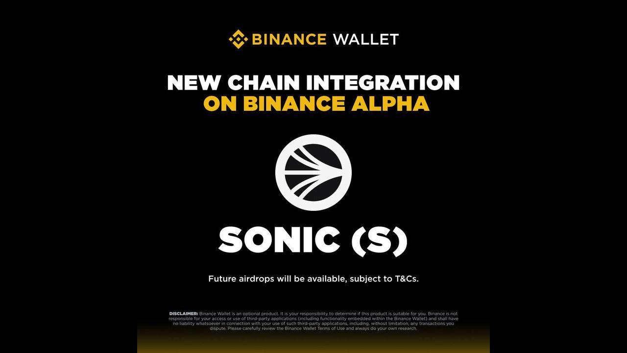 Binance Alpha sẽ Airdrop cho những ai giao dịch token hệ Sonic!