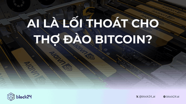 AI là lối thoát cho thợ đào Bitcoin?