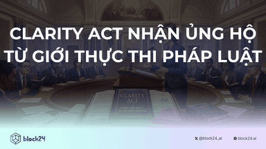 Clarity Act nhận thêm sự ủng hộ từ giới thực thi pháp luật
