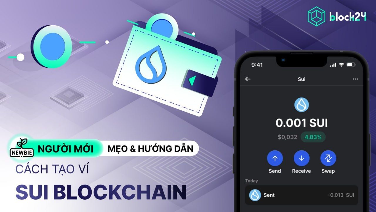 Cách tạo ví Sui và mẹo sử dụng dành cho người mới